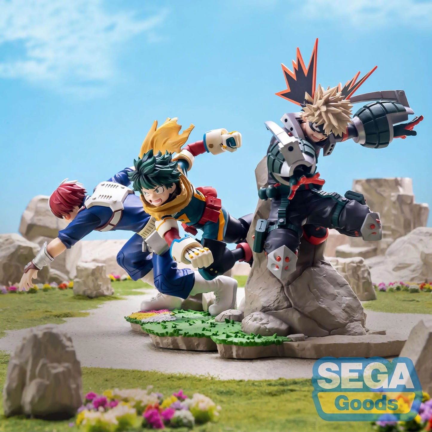 My Hero Academia: You're Next - Shoto Todoroki Figur - 12cm - SEGA Xross Link