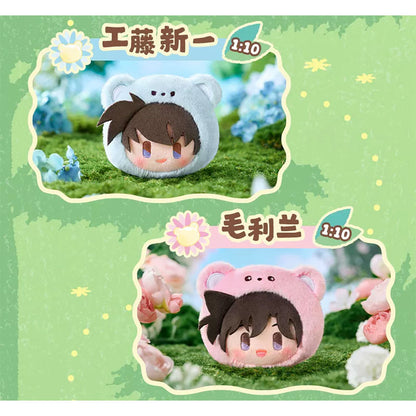 Detektiv Conan: smolQ Bear Head Series - Plüsch-Anhänger Blind Box - Einzelbox - 10cm - LDCX