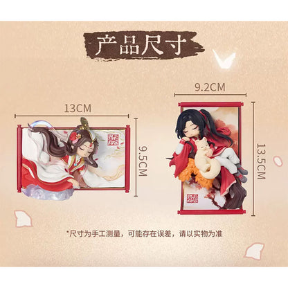 Heaven Official's Blessing: Gong Fu Jin Juan - Schriftrollen-Figur & Magnet Blind Box - Einzelbox - 9,5-13,5cm - All for play