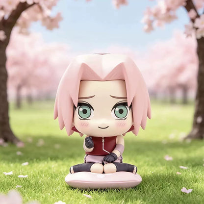 Naruto Shippuden - Swift Wind Cute Ninja Sitting Figure - Blindbox - Einzelbox - ca. 8cm - EAKI
