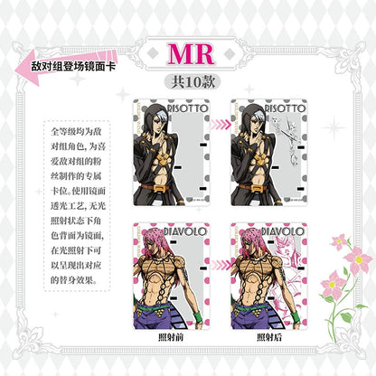 JoJo's Bizarre Adventure - Golden Wind Collecting Card Vol. 2 - Sammelkarten - Einzelpackung - 3 Karten