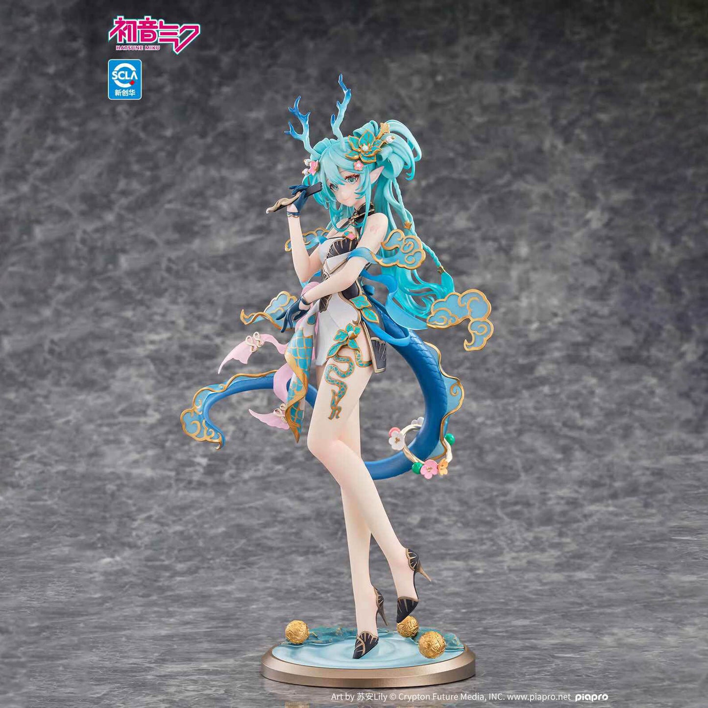 Hatsune Miku - Azure Dragon Ver. - 1/7 Scale Sammelfigur - ca. 27cm - Kaiyodo