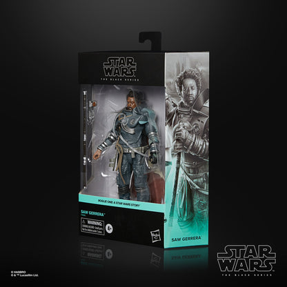 Rogue One: A Star Wars Story - Saw Gerrera The Black Series Deluxe - Actionfigur - 15cm - Hasbro