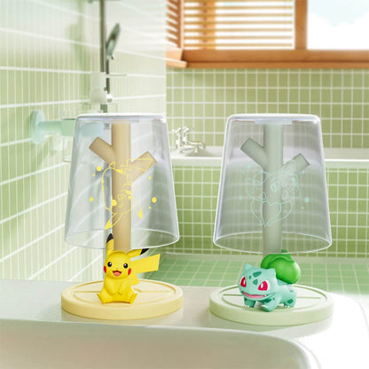 Pokémon - Pikachu, Flegmon & mehr - Zahnputzbecher mit Halter - sortiert - Holly Box