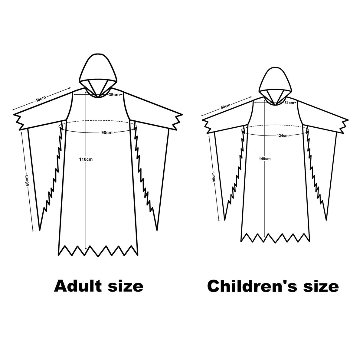 Grim Reaper - Costume with Skull Mask - Adults & Kids - CoolChange