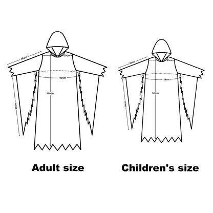 Grim Reaper - Costume with Skull Mask - Adults & Kids - CoolChange