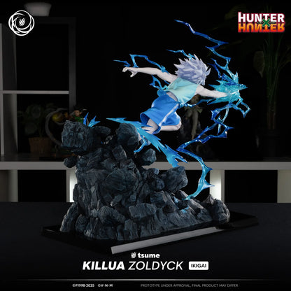 Killua Zoldyck, Hunter x Hunter IKIGAI Sammelfigur, limitierte Edition, 18 x 36 x 34 cm - Tsume
