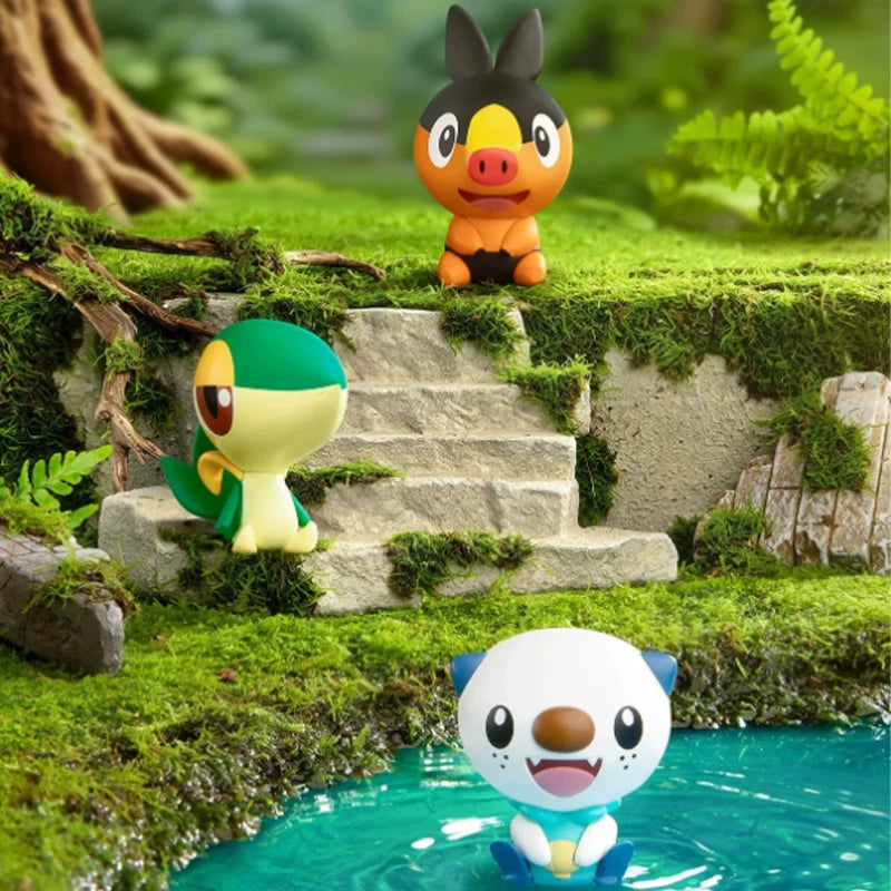 Pokémon: 30th Anniversary - Palmsize Wonders First Partner - Starter-Trio im Mini-Koffer - Blindbox - Einzelbox - 2,5-4,7cm - Funism
