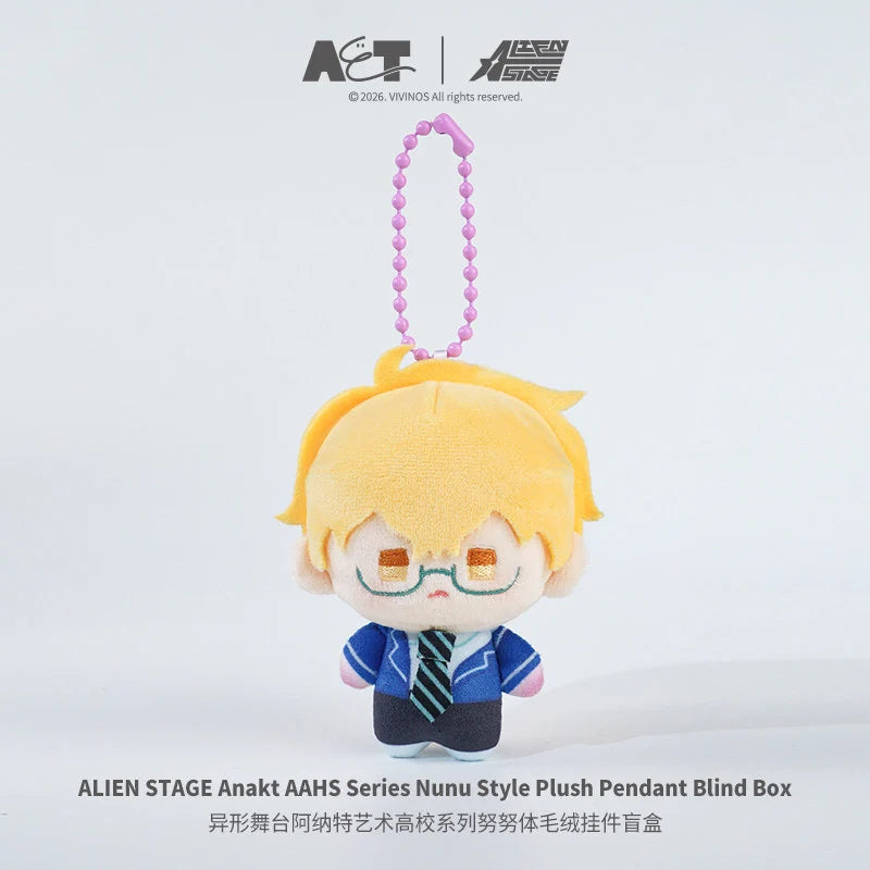 Alien Stage - Anakt Art High School - Nunu Plüschanhänger - Blindbox - Einzelbox - ca. 10 cm - AET