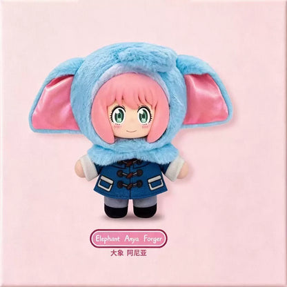 SPY×FAMILY - Anya Animal Party Plüschanhänger - Blindbox - Einzelbox - ca. 14cm - EAKI