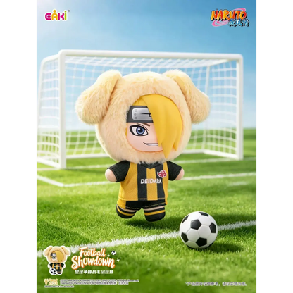 Naruto Shippuden - Cute Pet Clash Team Football Plush Keychain Blind Box - Single Box - 14cm - EAKI