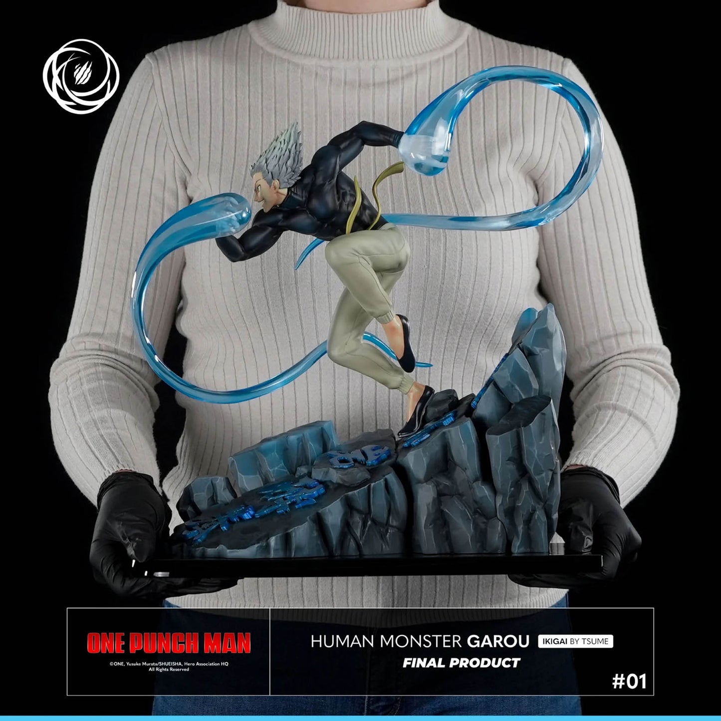 One Punch Man - Garou Human Monster - Figur Limited Edition - 41cm - Tsume