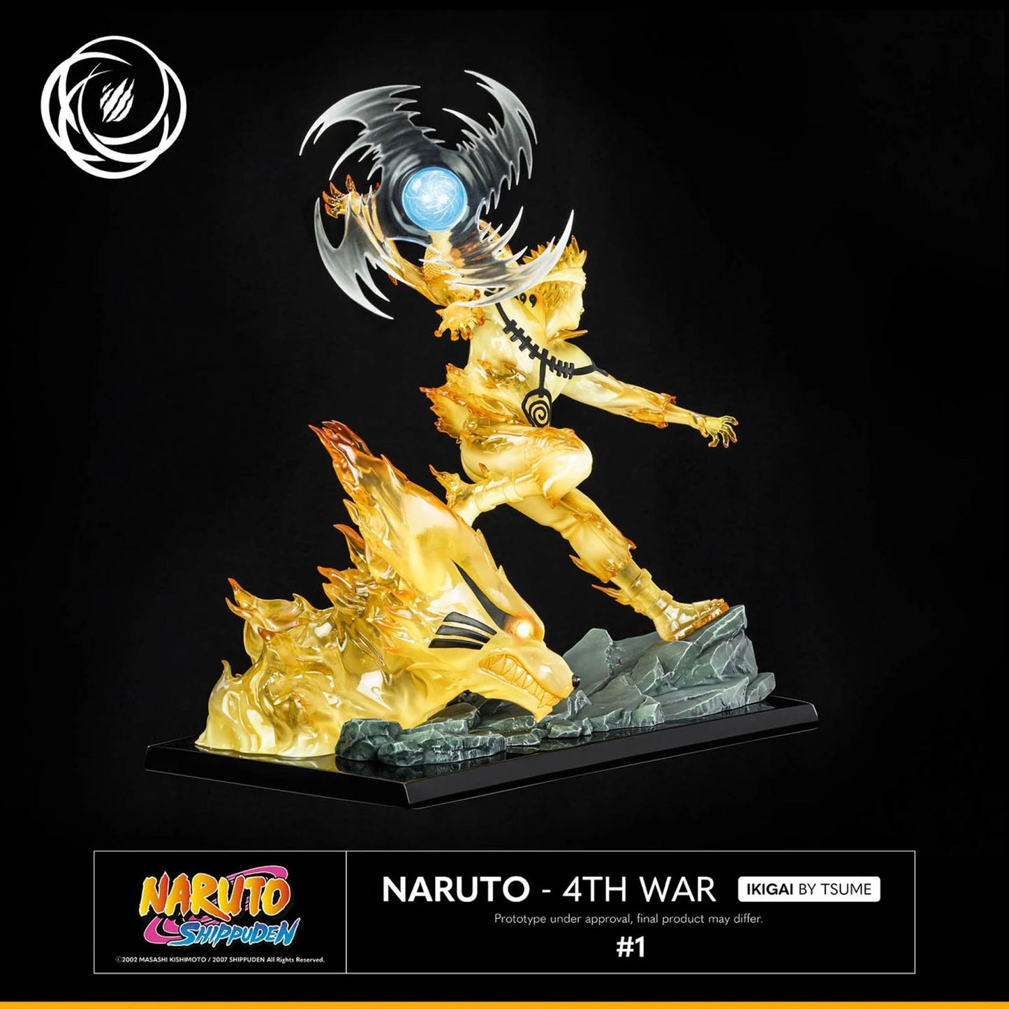 TSUME Naruto & Kurama – Limited Edition, Naruto Shippuden Sammelfigur, 36 cm
