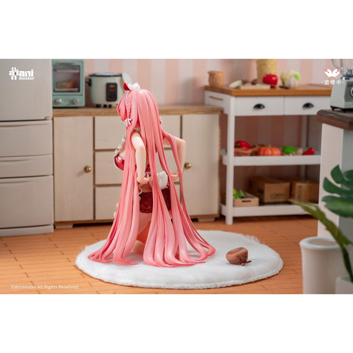 Original Character - White Rabbit Rosu - Figur 1:7 - 16cm - AniMester