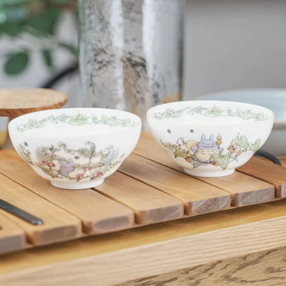 BENELIC Rice Bowl Totoro Cherries - My Neighbor Totoro-Porcelain