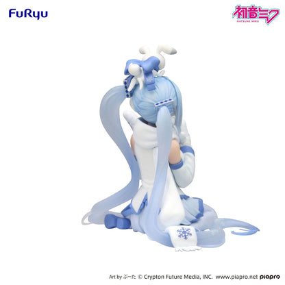 Vocaloid - Hatsune Miku Noodle Stopper Figur - 10cm - FuRyu (Snow Miku Sky Town 10th Anniversary Ver.)