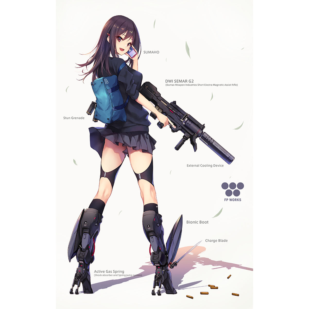 Arms Note - Bionic JoshiKosei - Statue 1/7 - 24cm - Magic Mould