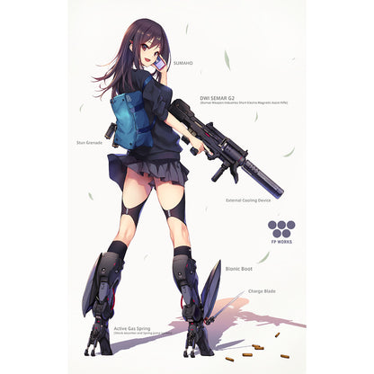 Arms Note - Bionic JoshiKosei - Statue 1/7 - 24cm - Magic Mould