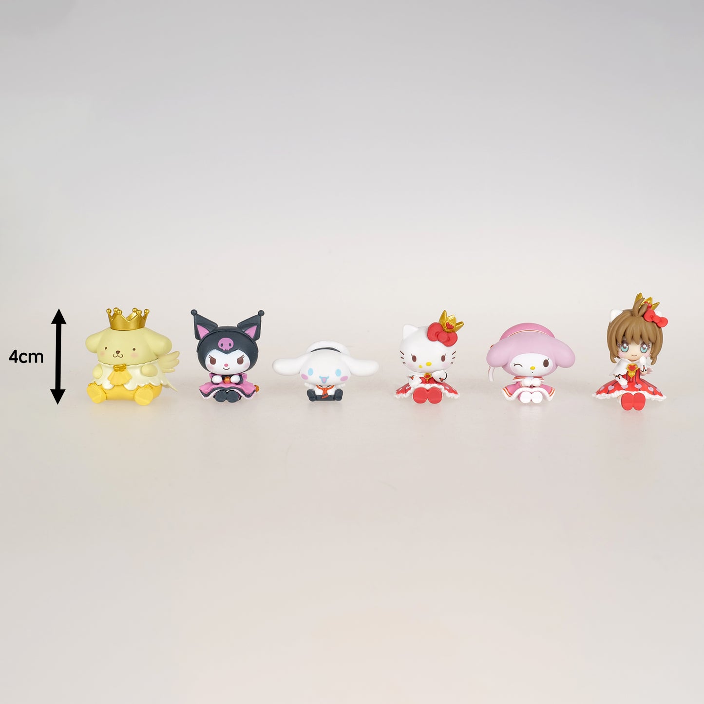 Sanrio x Card Captor Sakura - Minifiguren-Set - 6-teilig - Bandai - 4 cm