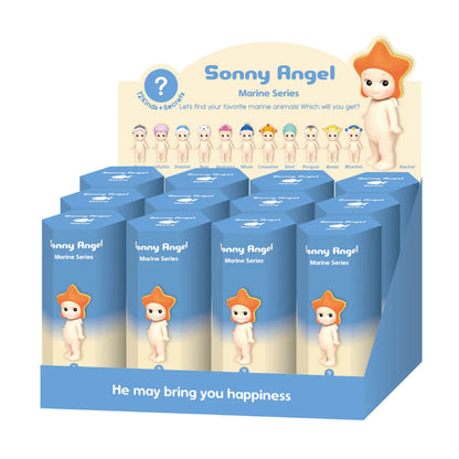Sonny Angel mit Meeresmütze | Sonny Angel Figur | Blind Box Marine Series | 8 cm