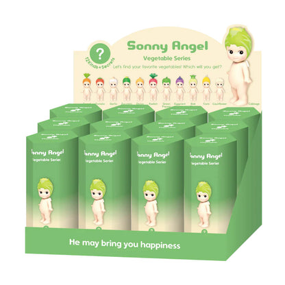 Sonny Angel Sammelfigur mit Gemüsemütze | Blind Box Vegetable Series | 8 cm
