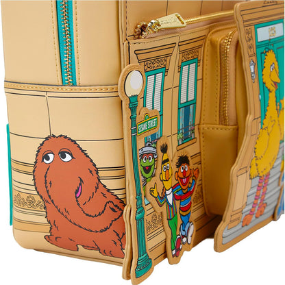 Sesamstraße - Bibo, Elmo & Freunde (123 Sesame Street) - Mini Rucksack - Loungefly