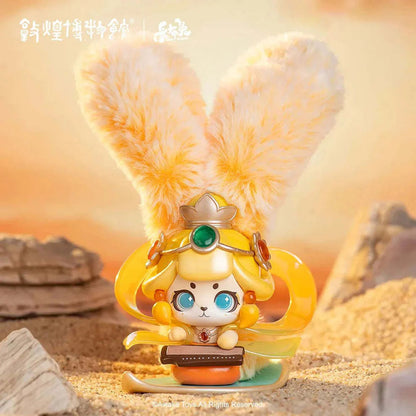 Awake Toys - Cup Rabbits Dreaming of Dunhuang - Plüsch-Minifigur (Blind Box) - Einzelbox - 17 cm - AWAKE TOYS