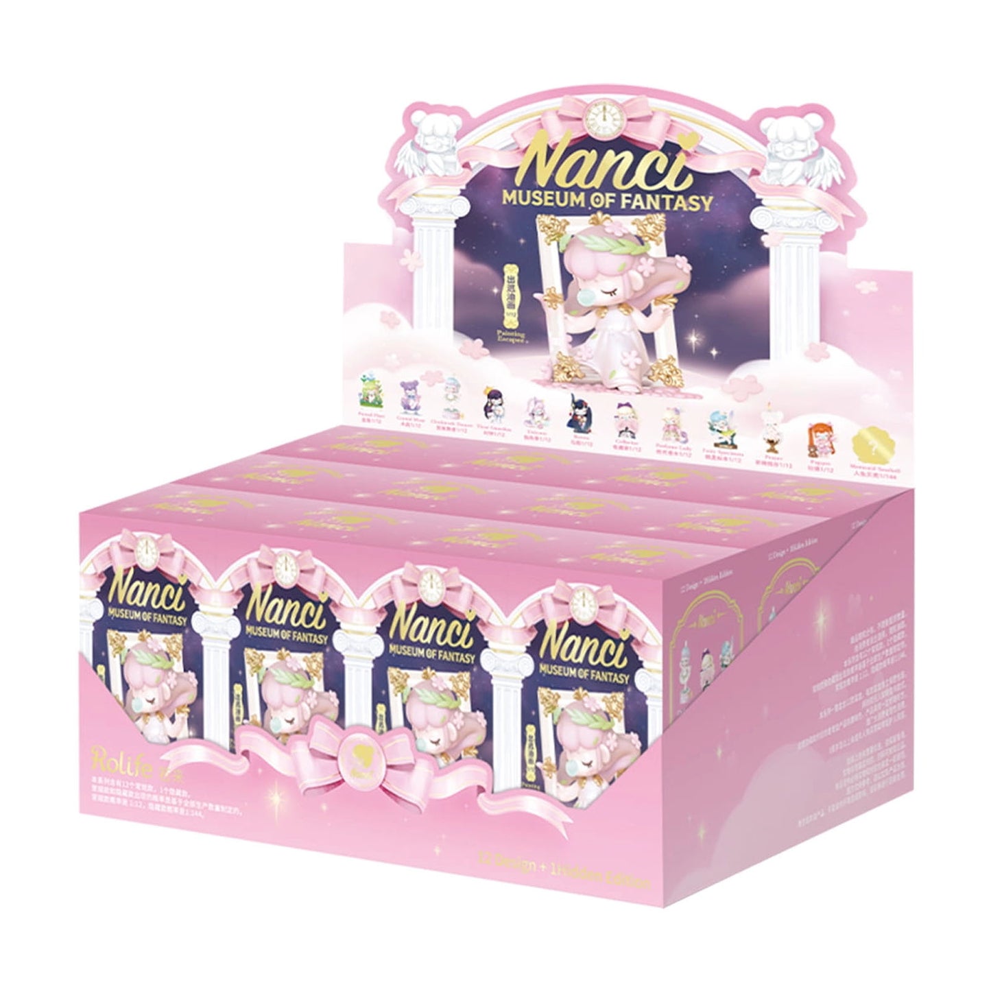 Rolife - Nanci: Museum of Fantasy Series - Art Toy Sammelfigur (Blind Box) - Einzelbox - 9 cm - Robotime