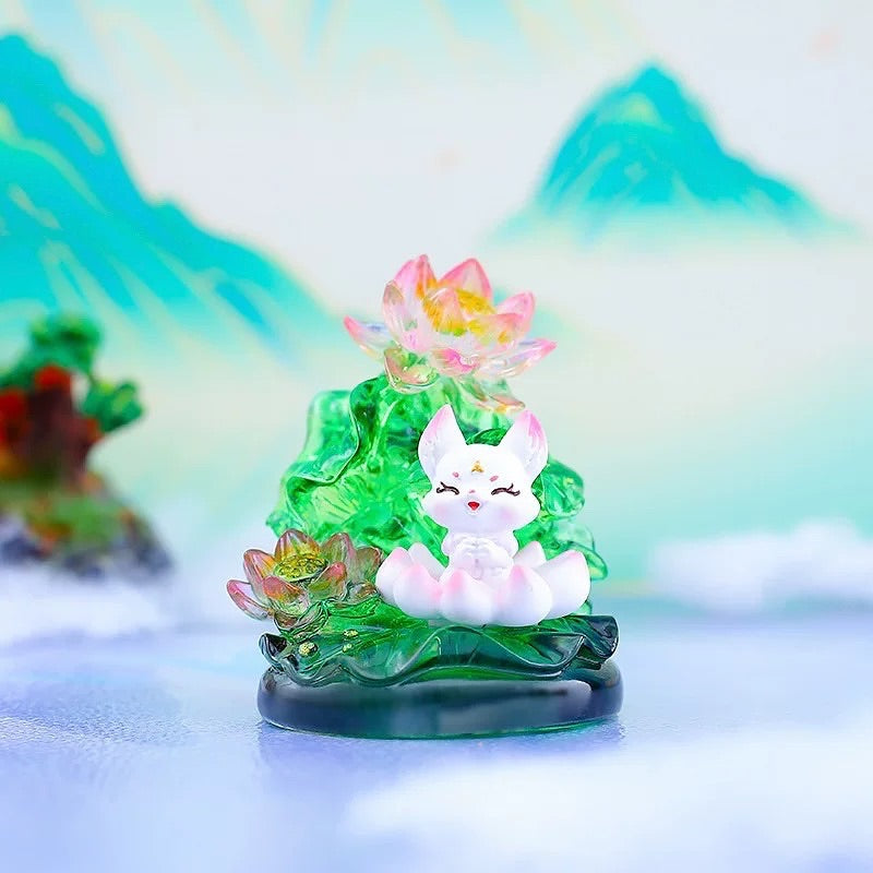 National Style Nine-tailed Fox - Blind Box - 8 cm - Einzelbox