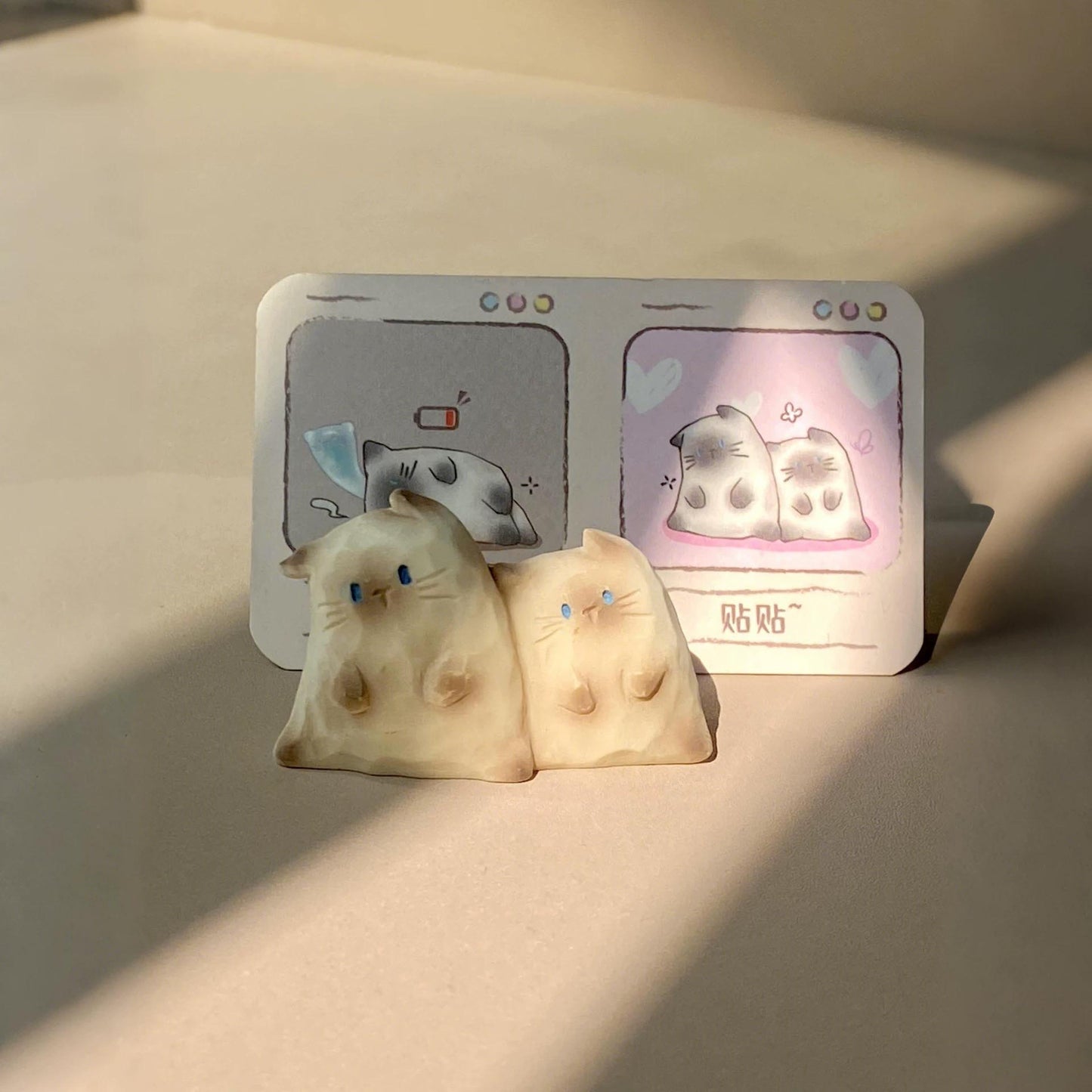 Maomao PAL - Emotion Series - Flocked Blind Box - Mini-Figur - Einzelbox - Thing Woo