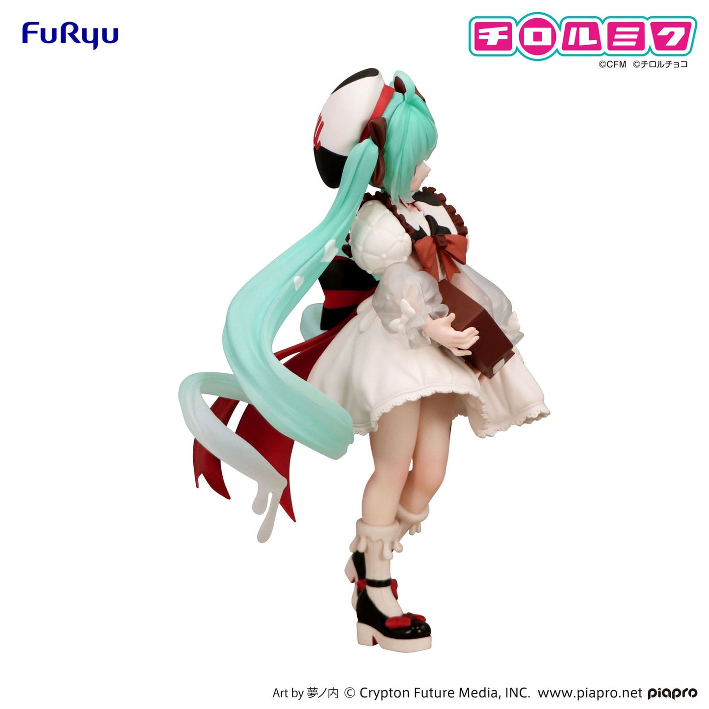 Hatsune Miku x Tirol Choco - Hatsune Miku (Milk Ver.) - Trio-Try-iT Statue - 18 cm - FuRyu