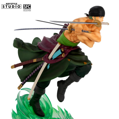 One Piece - Roronoa Zoro - Super Figure Collection (SFC) PVC Figur - 18 cm – ABYstyle Studio