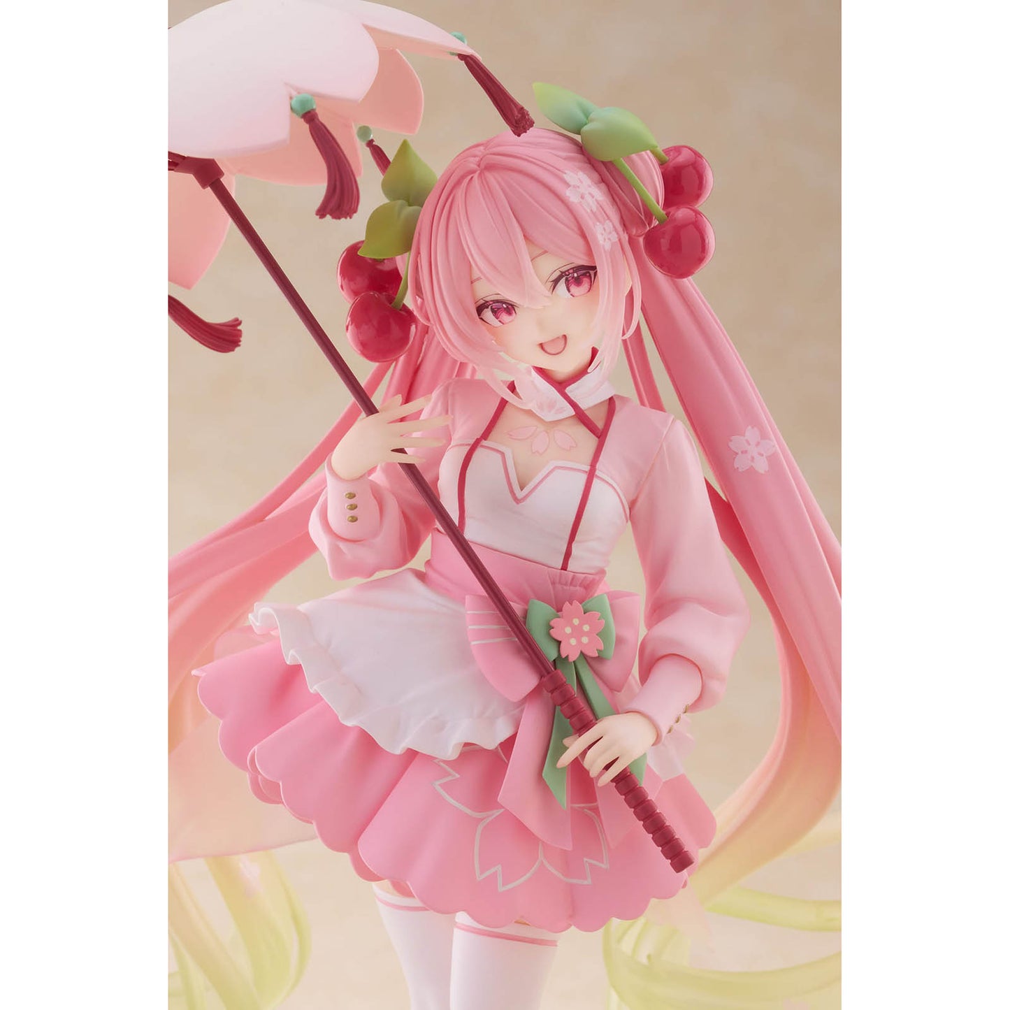 Hatsune Miku - Sakura Miku: Sakura Dress Ver. - AMP+ Prize Figur - 21cm - Taito