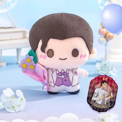 Detektiv Conan - 30. Jubiläum: Romantische Blumen-Kollektion - Plüsch-Anhänger & Schlüsselkette Blind Box - Einzelbox - 12cm - LDCX