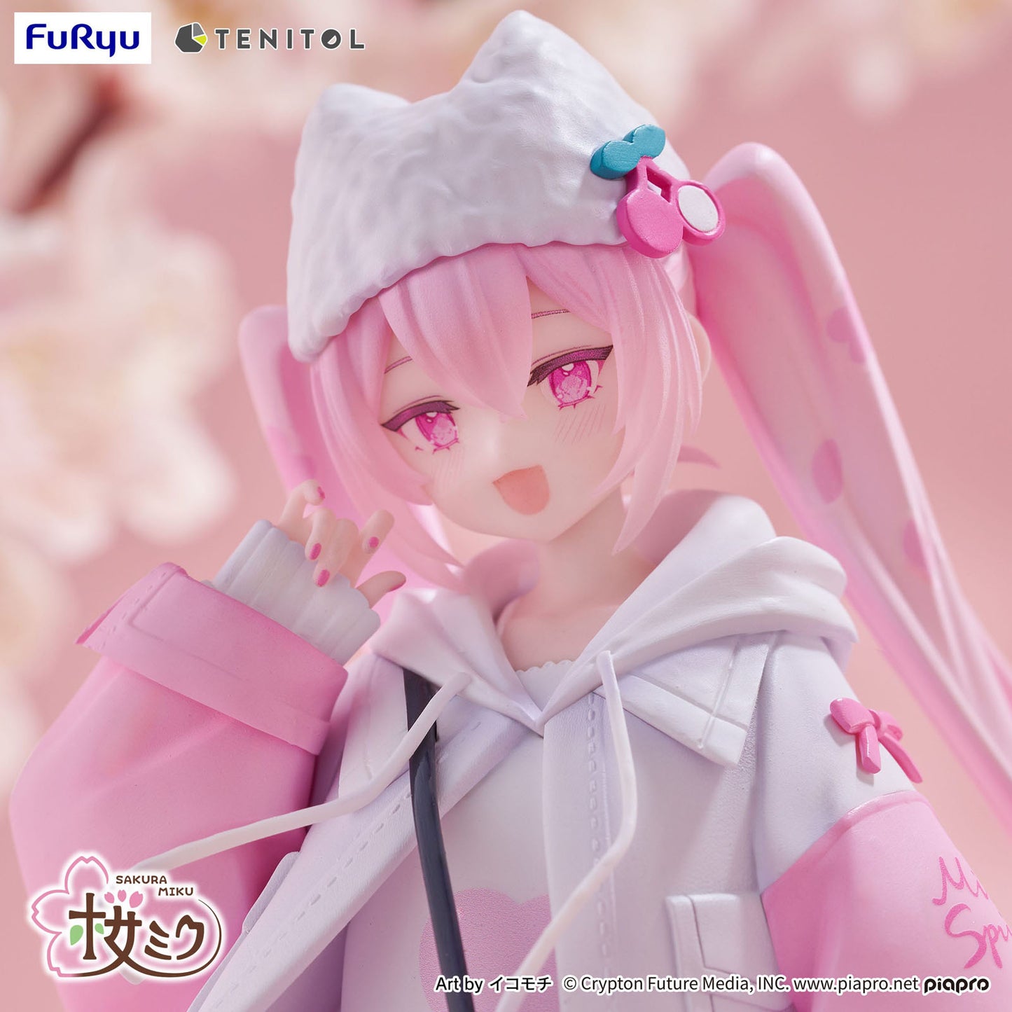 Hatsune Miku - Tenitol Premium PVC Statue Sakura Miku Cool Style [petit] - 19cm - FuRyu