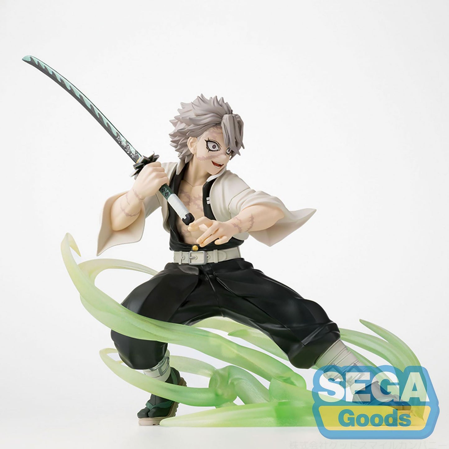 Demon Slayer - Sanemi Shinazugawa Windatmung - Figur - 12cm - Sega