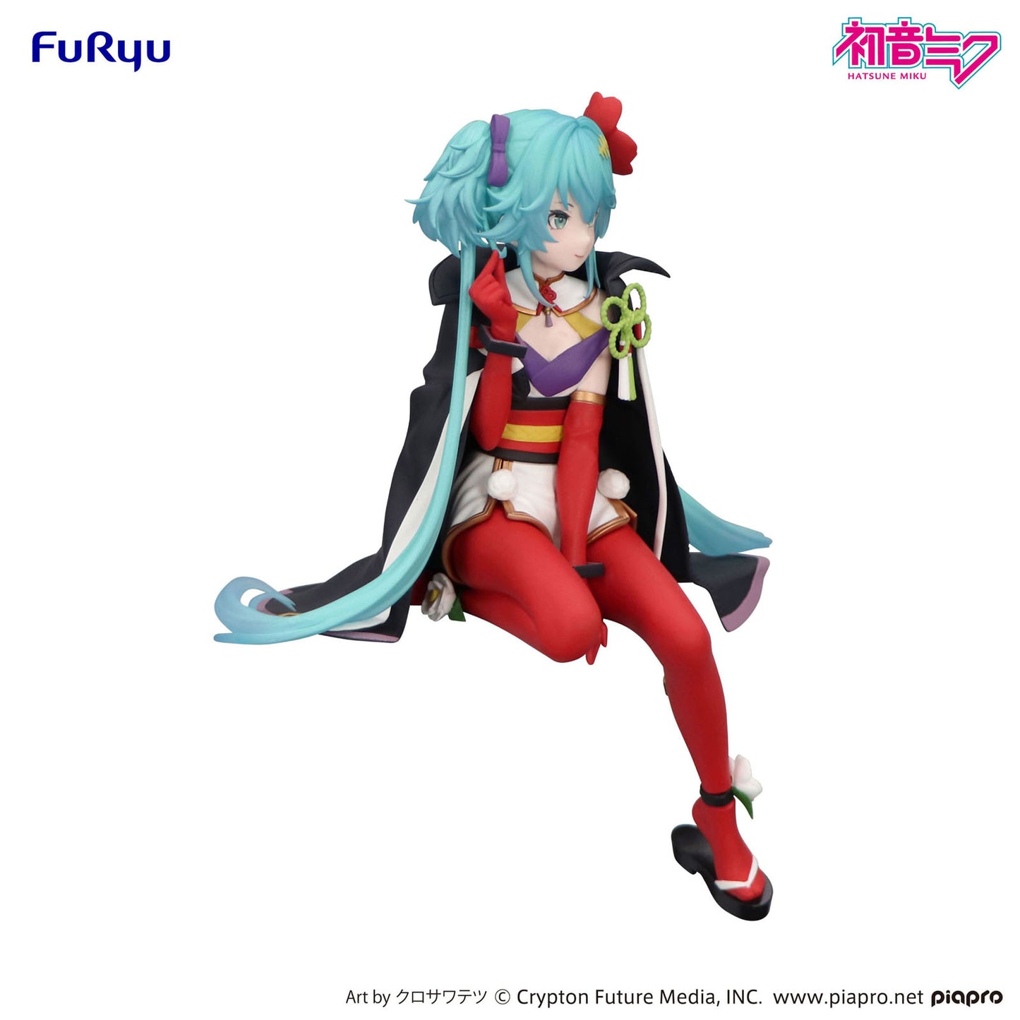 Vocaloid - Hatsune Miku - Flower Fairy Camellia - Noodle Stopper PVC Figur - 15cm - FuRyu