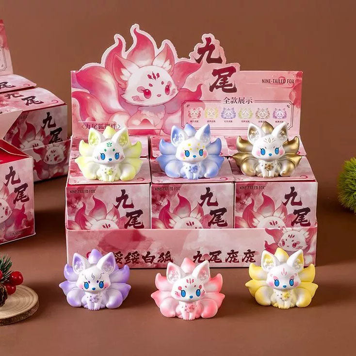 Manmiao - "Nine-Tailed Fox" Mini-Diorama Figur - Blind Box - Einzelbox