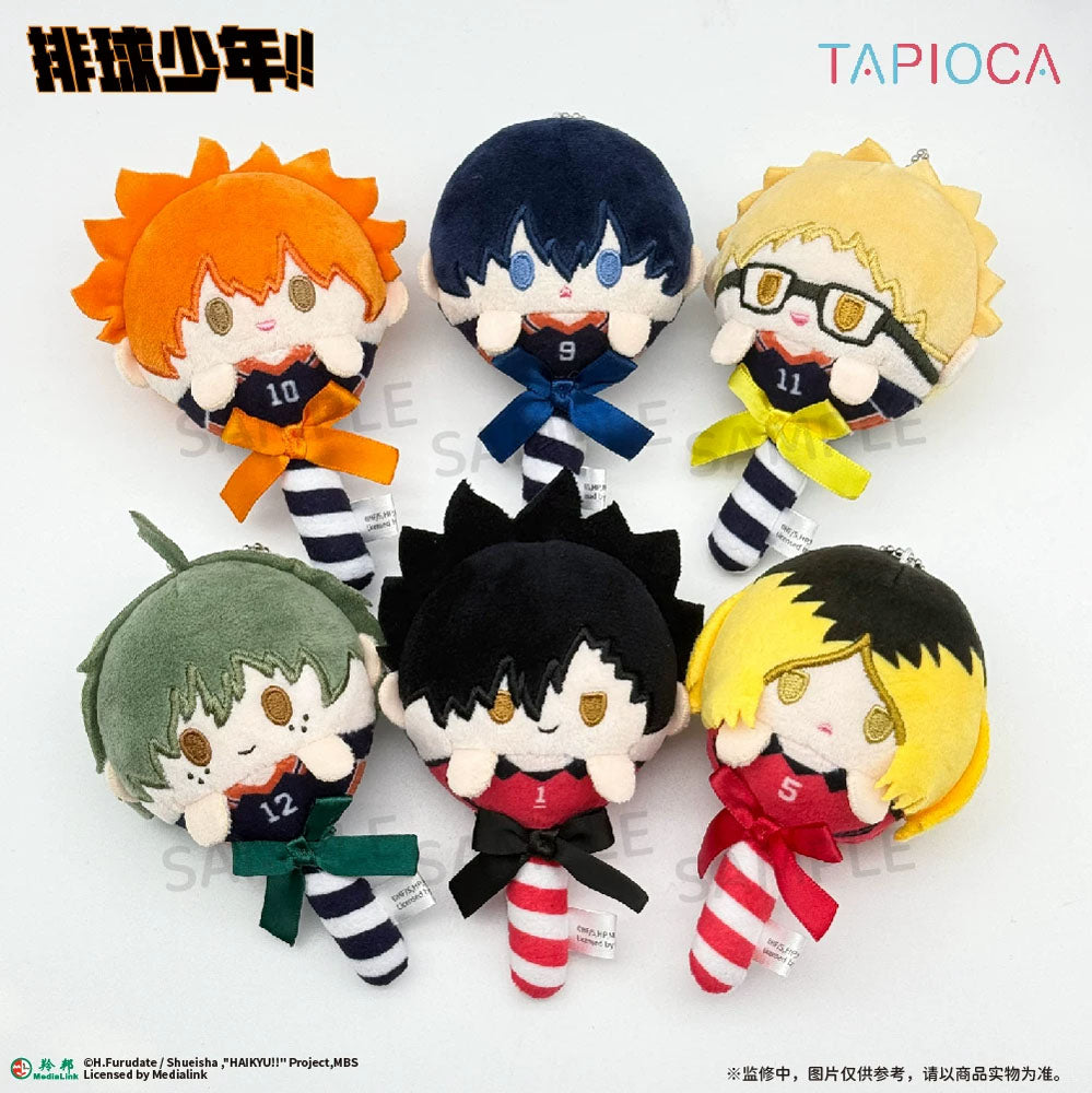 Haikyu!! - "Candy Tapi-Nui" Chibi Plüsch-Anhänger - Blind Box - Einzelbox - Tapioca