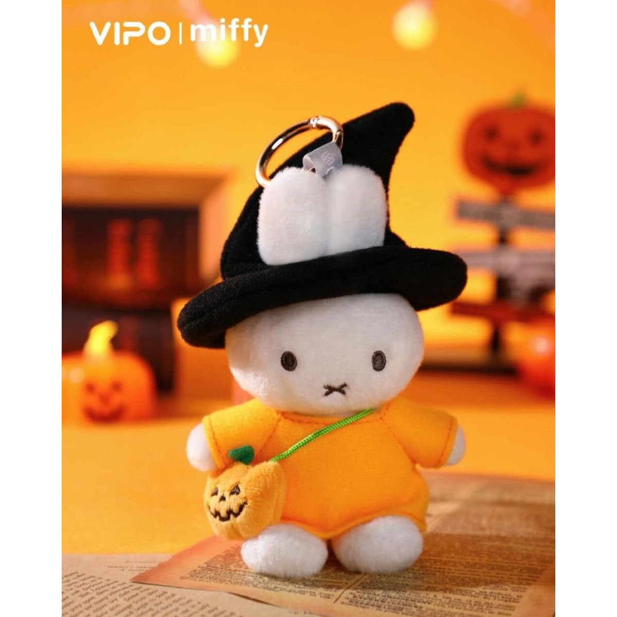 Miffy - Halloween Ver. Plüsch Schlüsselanhänger Blind Box - Einzelbox - 10,5-15cm - Vipo