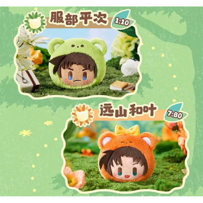 Detektiv Conan: smolQ Bear Head Series - Plüsch-Anhänger Blind Box - Einzelbox - 10cm - LDCX