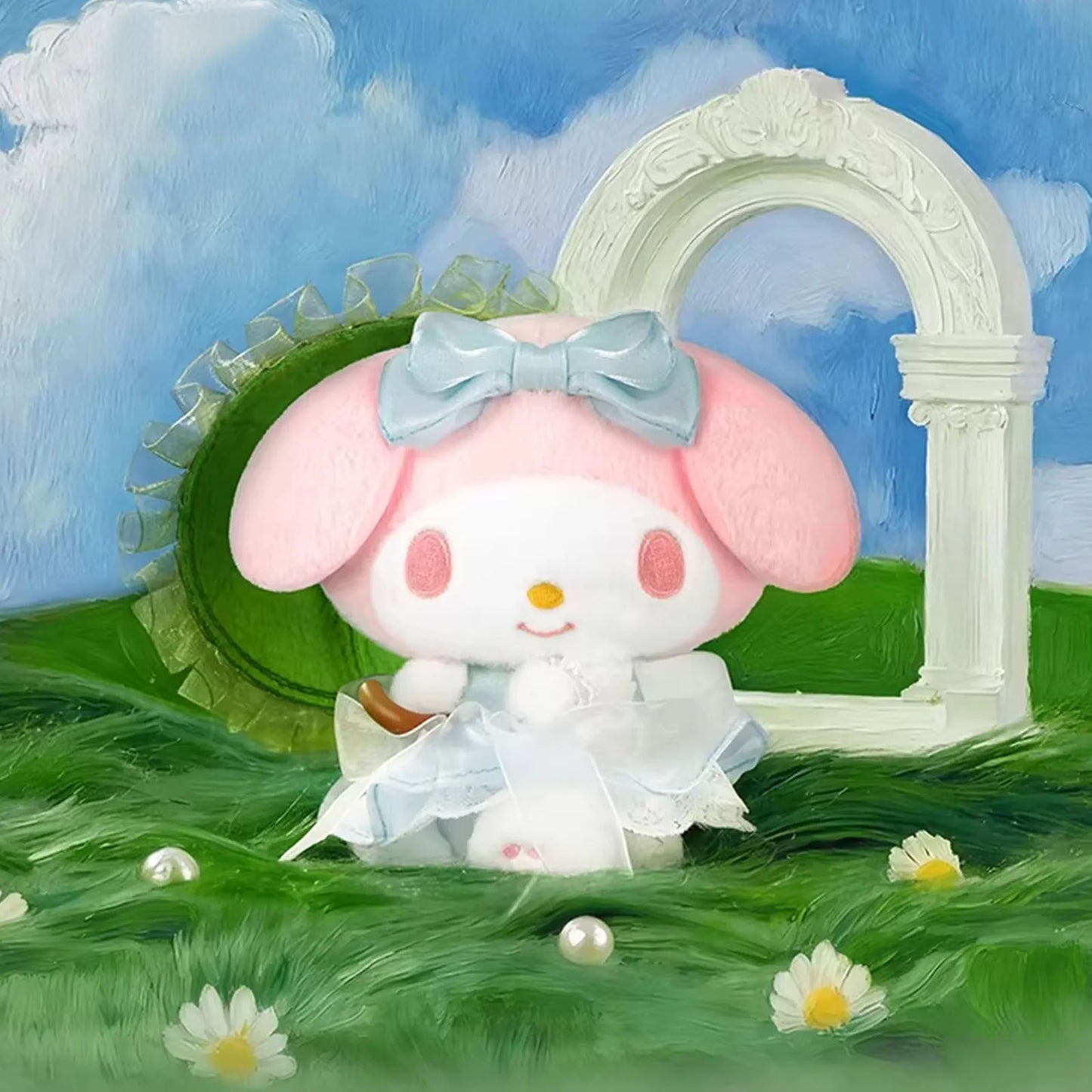 Sanrio Characters: Masterpieces Series - Plüsch-Anhänger Blind Box - Einzelbox - 12cm - LDCX