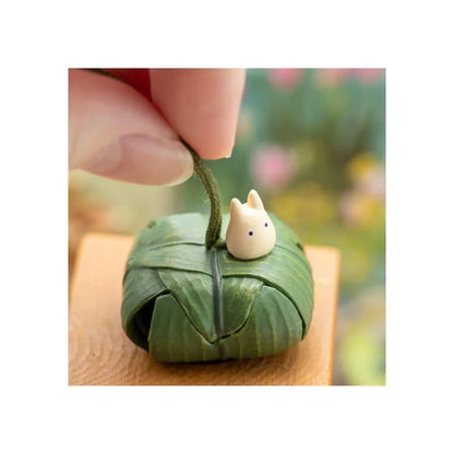 Mein Nachbar Totoro - Kleiner Totoro & Rußmännchen - Blatt-Glöckchen Anhänger Strap - 3cm - BENELIC