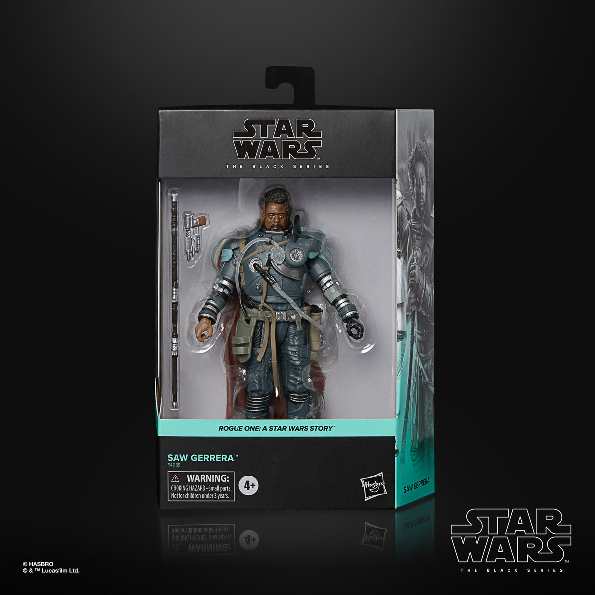 Rogue One: A Star Wars Story - Saw Gerrera The Black Series Deluxe - Actionfigur - 15cm - Hasbro
