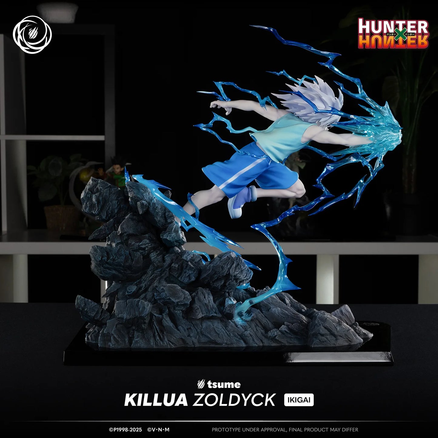 Killua Zoldyck, Hunter x Hunter IKIGAI Sammelfigur, limitierte Edition, 18 x 36 x 34 cm - Tsume
