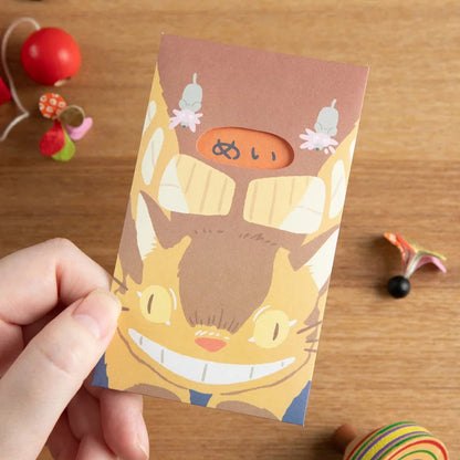 Mein Nachbar Totoro - Katzenbus - Briefset mit 3 Umschlägen - 11 x 6,5 cm - MOVIC