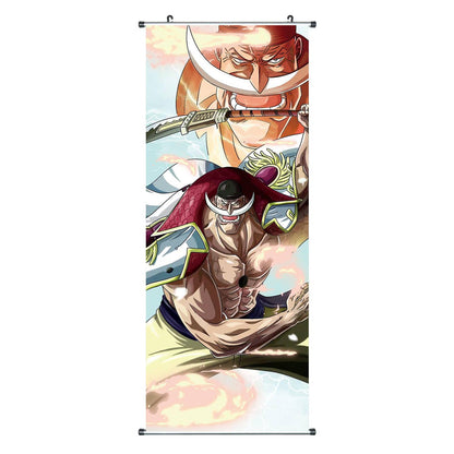 One Piece - Stoff Rollbild - 100x40cm