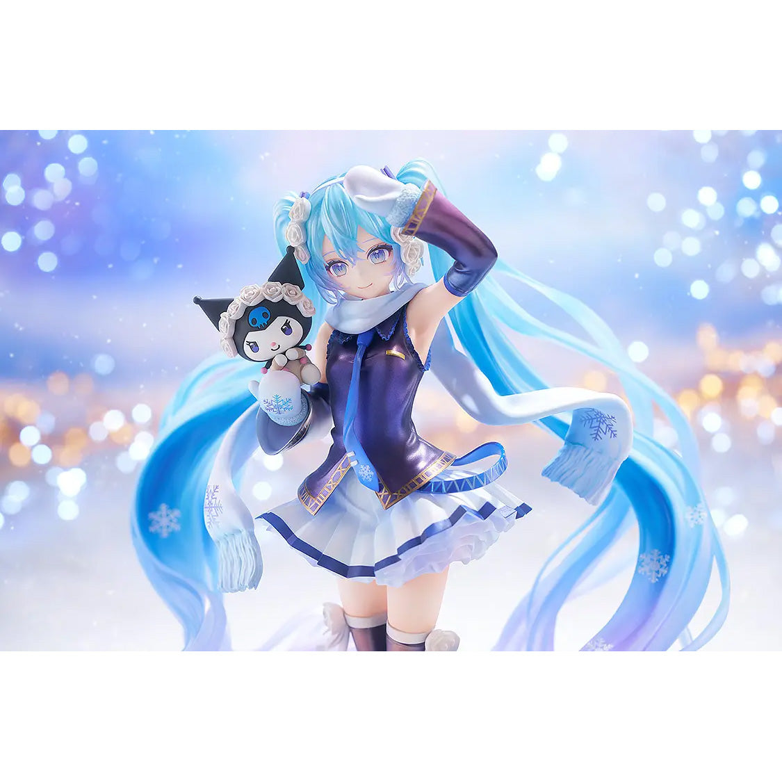 Character Vocal Series 01: 17 scale f Hatsune Miku Snow Miku x Kuromi