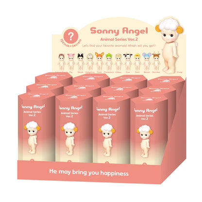 Sonny Angel Sammelfigur mit Tiermütze | Blind Box Animal Series 2 | 8 cm