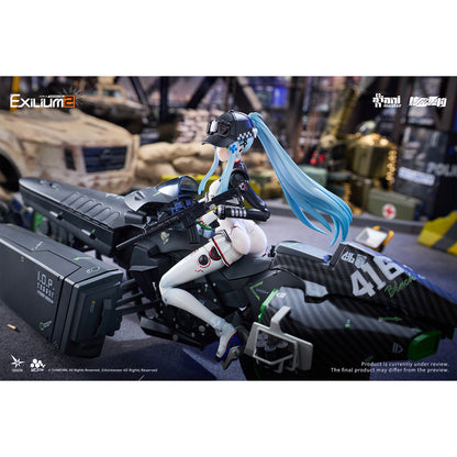 Girls' Frontline 2: Exilium - Klukai: Speed Star Ver. - 1/12 Actionfigur & Motorrad Set - Animester